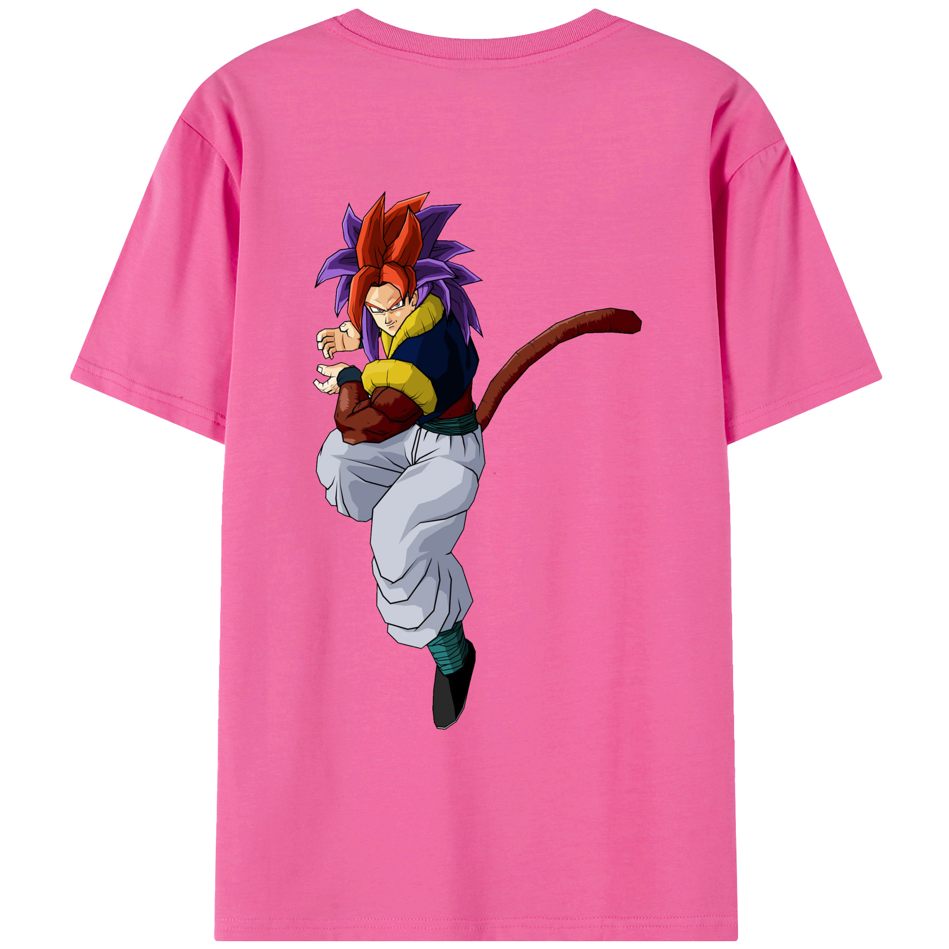 （画像用） ドラゴンボール DRAGON BALL レディース半袖Tシャツ(バックプリント)